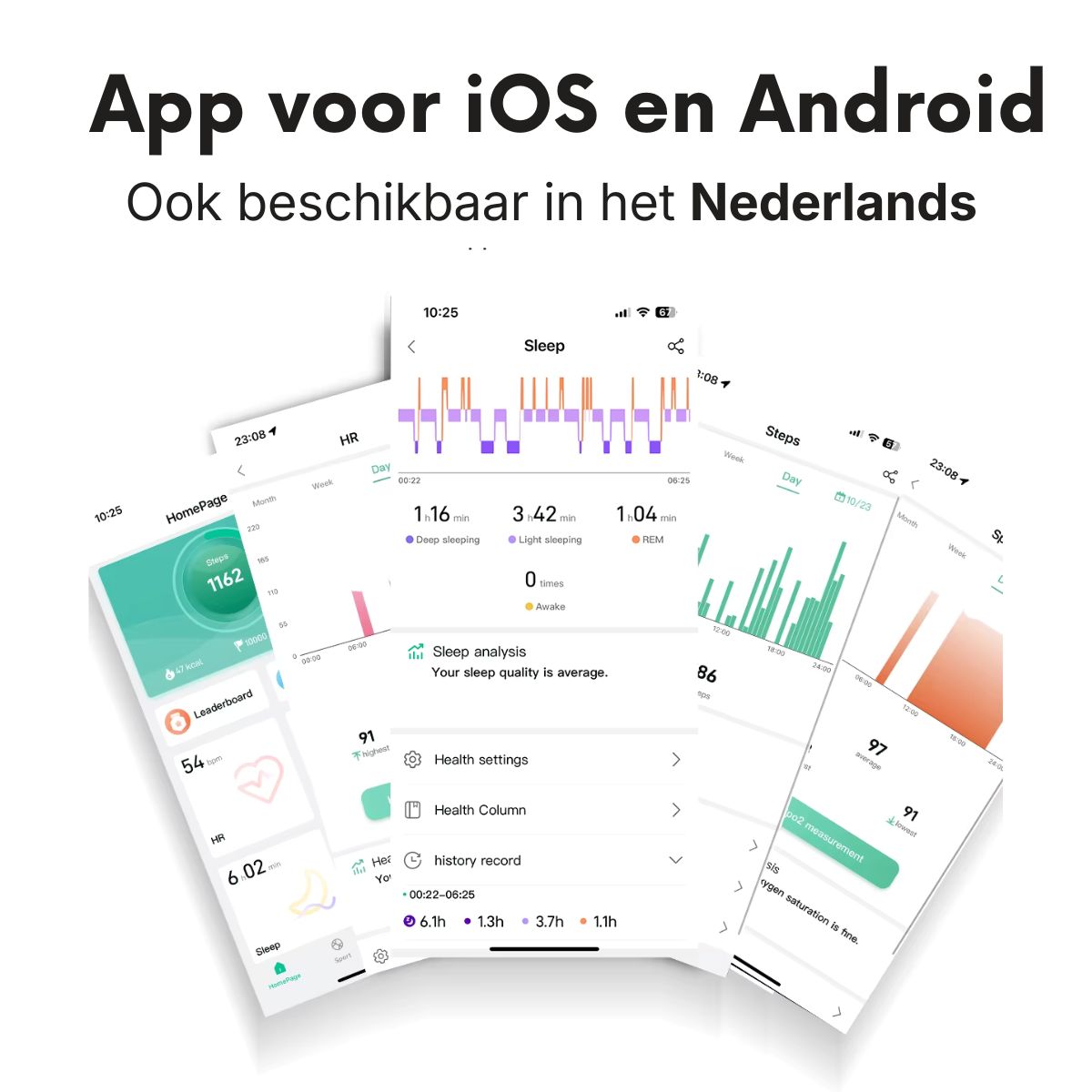 smart ring app voor ios en android
