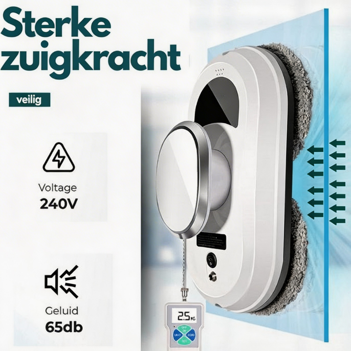 robot ramenwasser zuigkracht