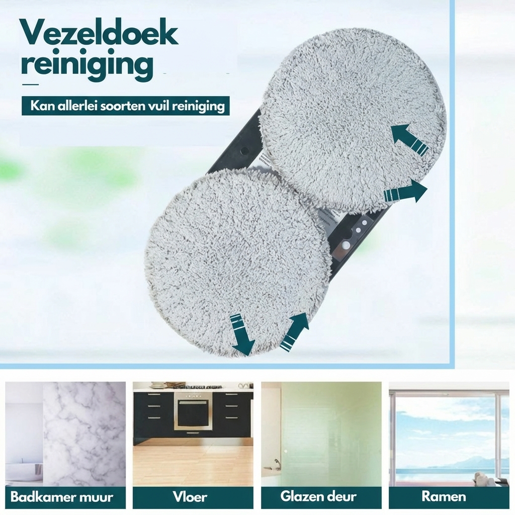 robot ramenwasser vezeldoekreiniging