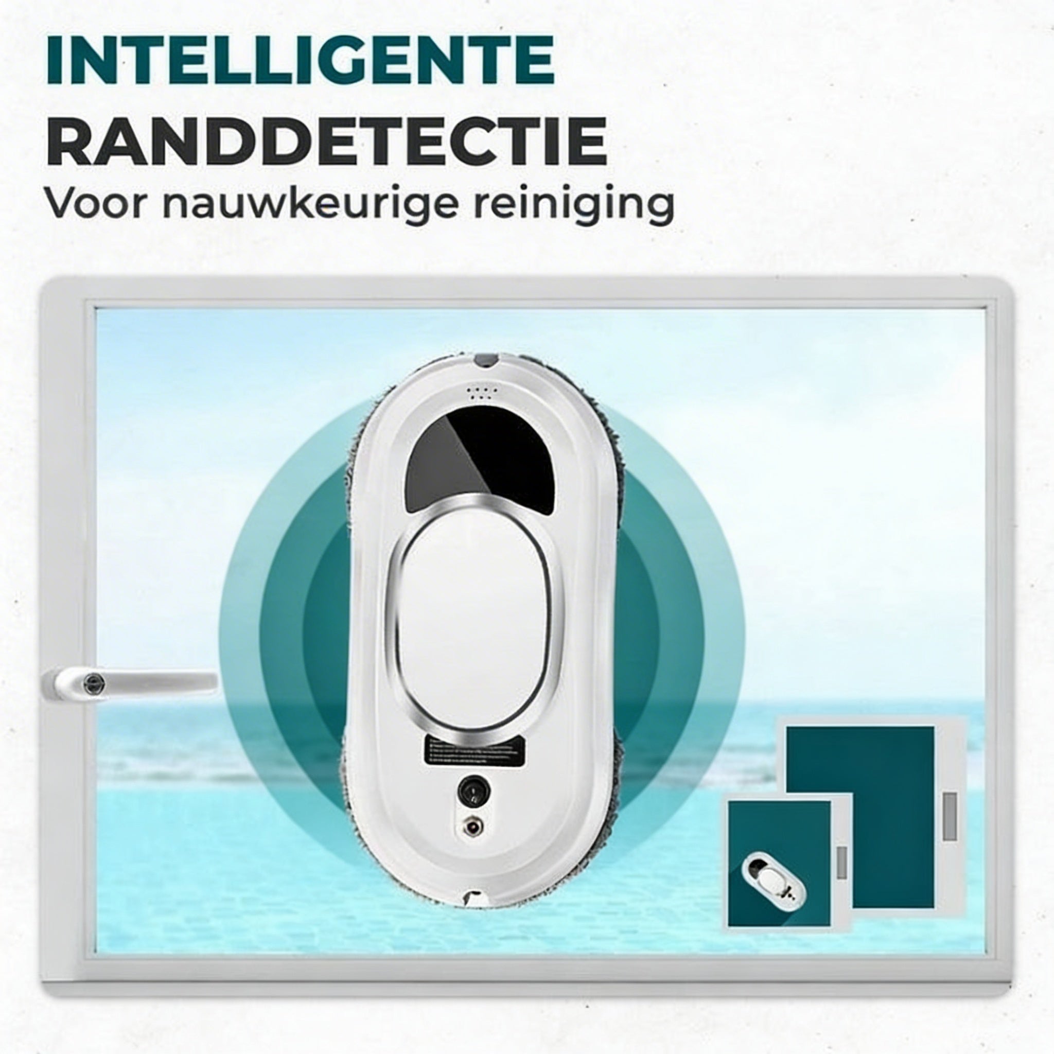robot ramenwasser intelligente randdetectie